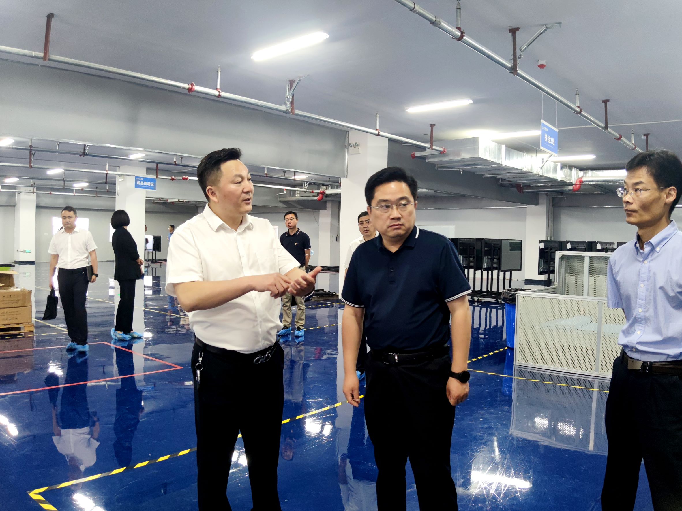 高新区管委会莅临南宫28NG相信品牌力量调研指导