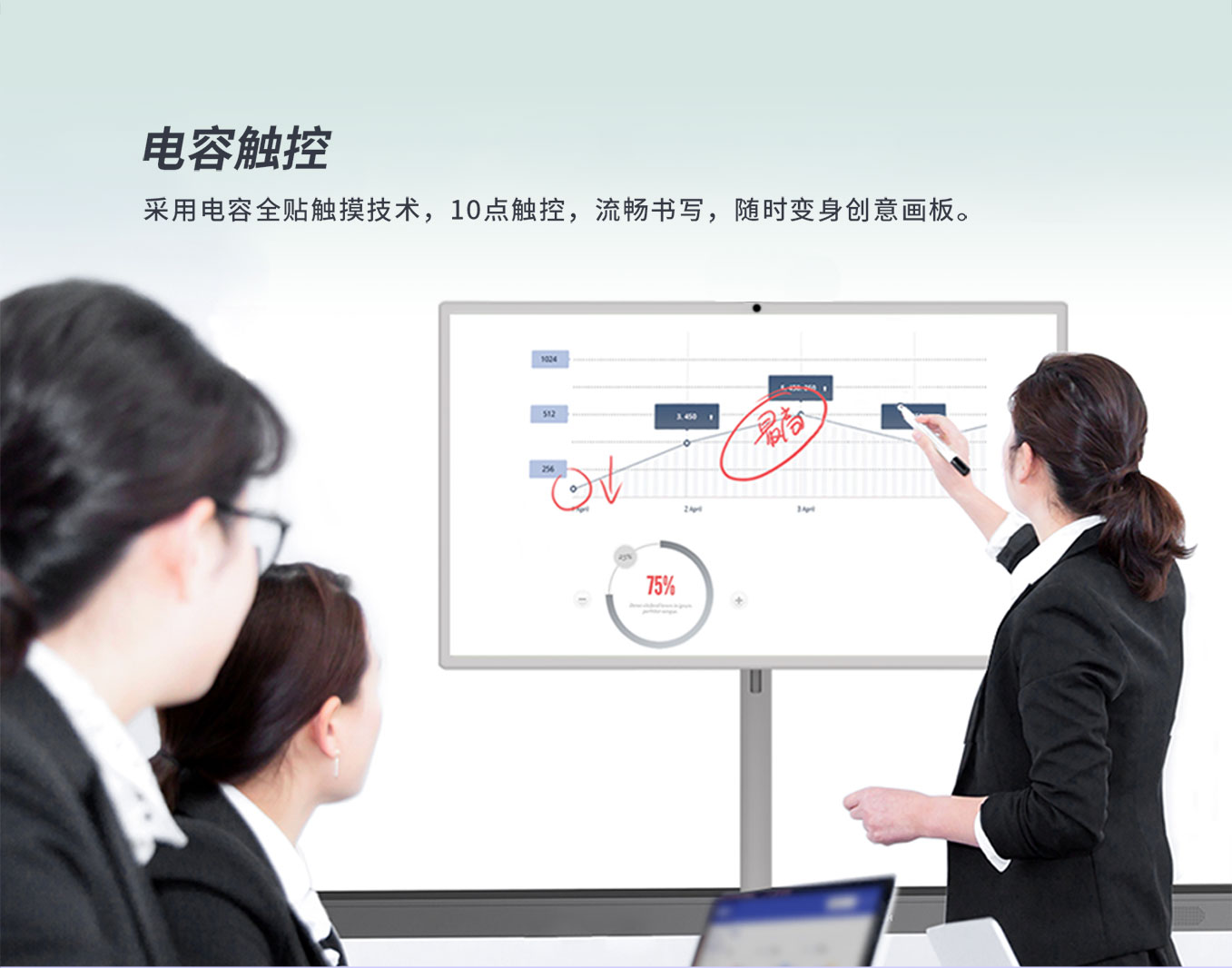 南宫28NG相信品牌力量科技25寸智由屏闺蜜机采用电容多点触控技术